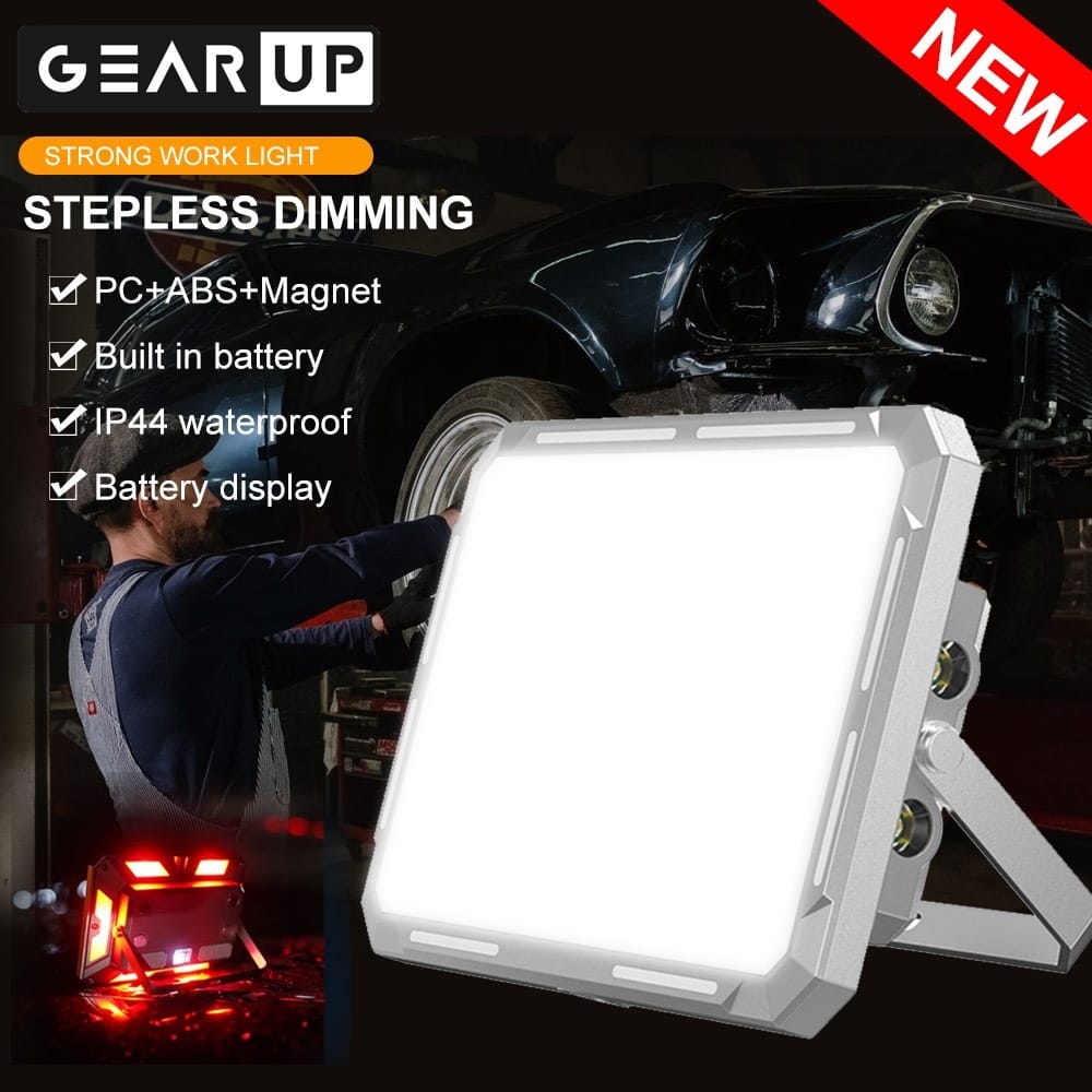 GearUP KXK-686 Rechargeable Magnetic Outdoor Multifunctional Work Light 7 GearUP KXK-686 Rechargeable Magnetic Outdoor Multifunctional Work Light (50W ) - Image 1