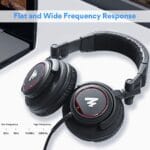 Maono AU-MH501 Professional Studio Monitor Headphone, Over Ear with 50mm Driver for Gaming, DJ, Studio and Microphone Recording - Image 3