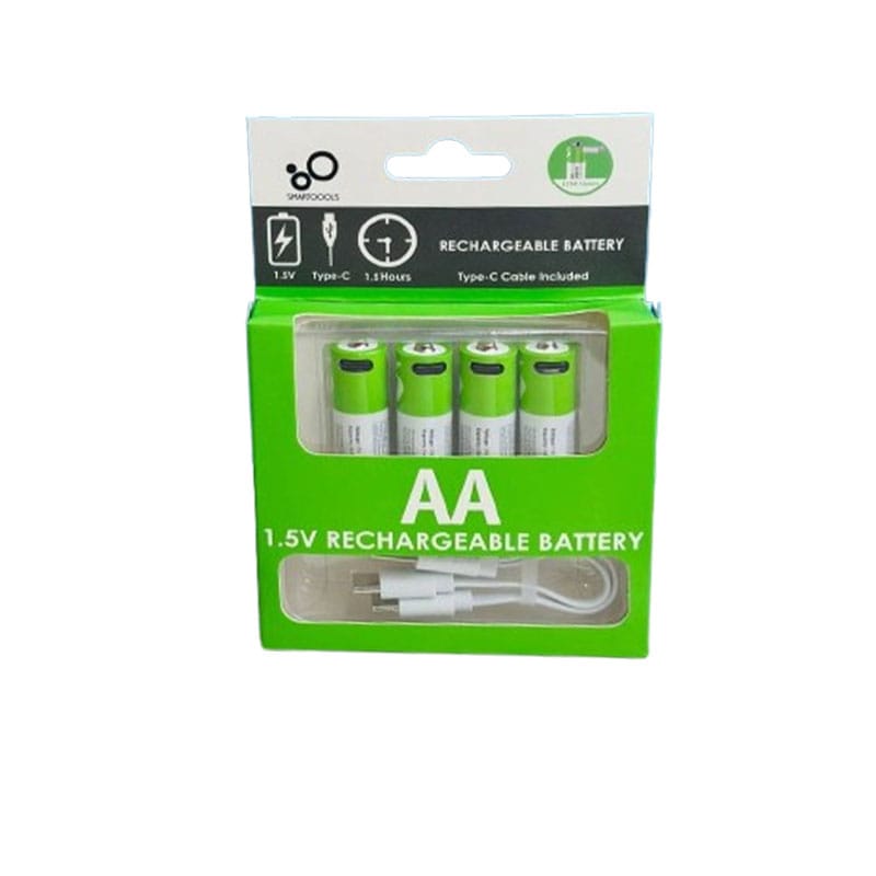 SmarToools RB40 AA 1.5V 2600mWh Rechargeable Battery (4Pcs Set) SmarToools RB40 AA 1.5V 2600mWh Rechargeable Battery (4Pcs Set)