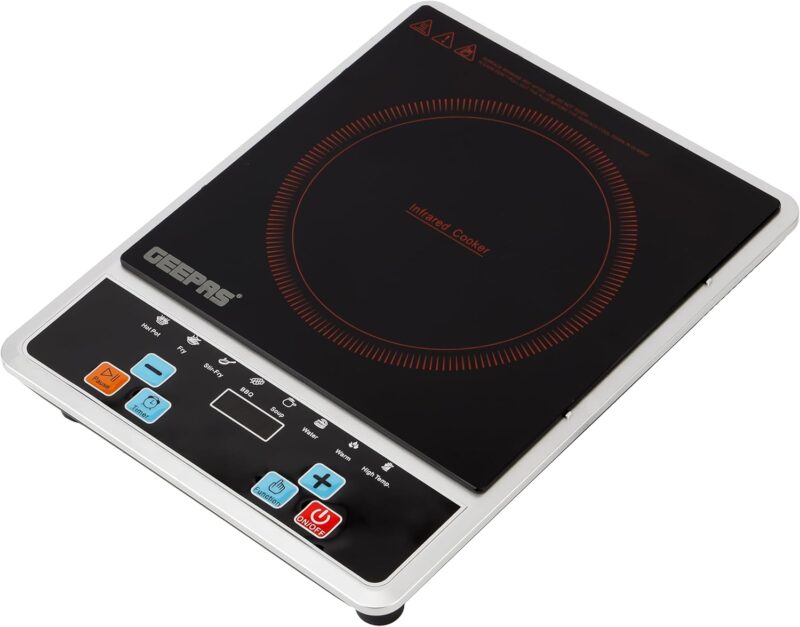 Geepas GIC6101N Infrared Cooker – 2000W1 Geepas GIC6101N Infrared Cooker – 2000W - Image 1