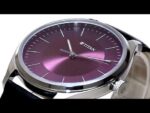 Titan Workwear NP1802SL05 Men's Urban Edge Lustrous Maroon Dial Leather Watch - Image 2